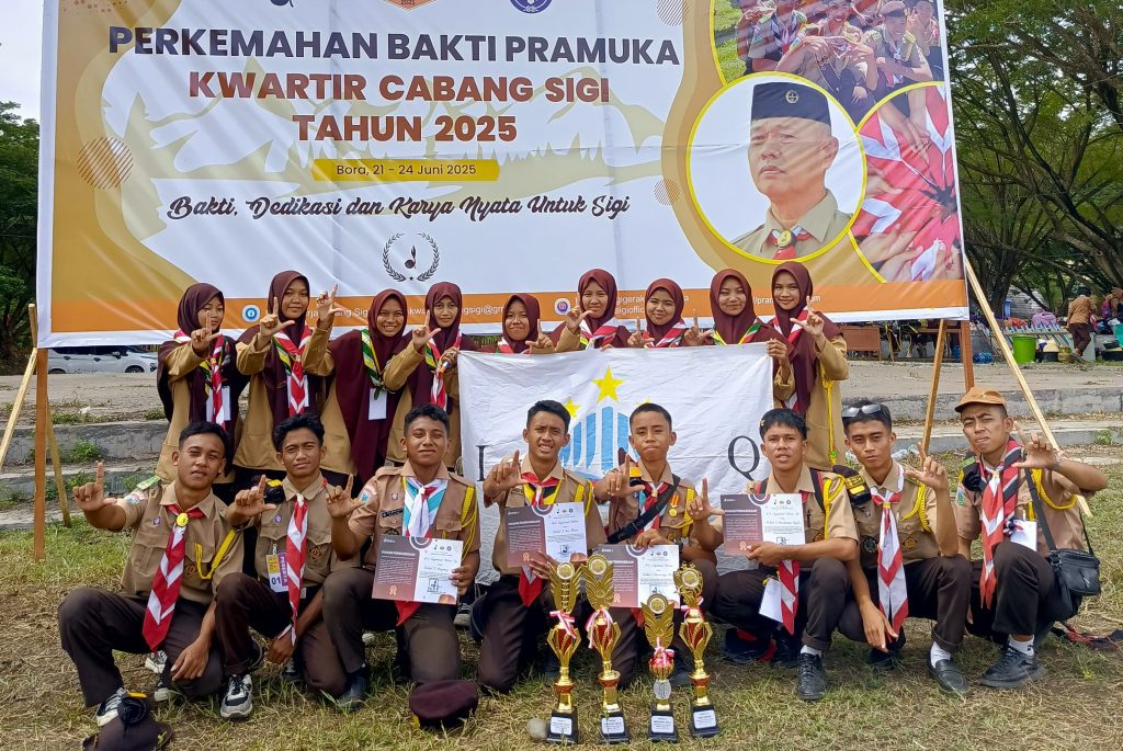 MA Luqmanul Hakim Borong Empat Penghargaan di Kemah Bakti Pramuka Kabupaten Sigi